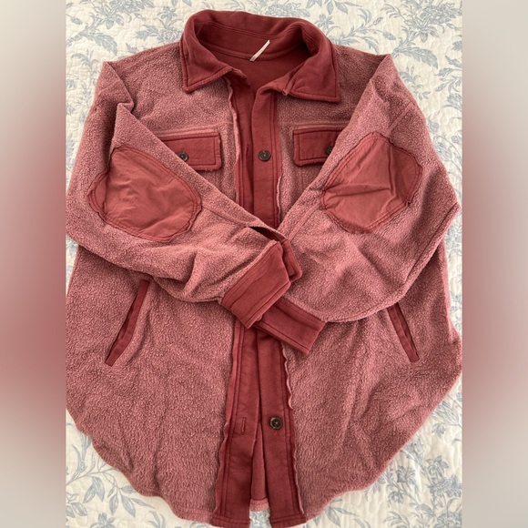 Free People Ruby Jacket - size small color red - Picture 3 of 4